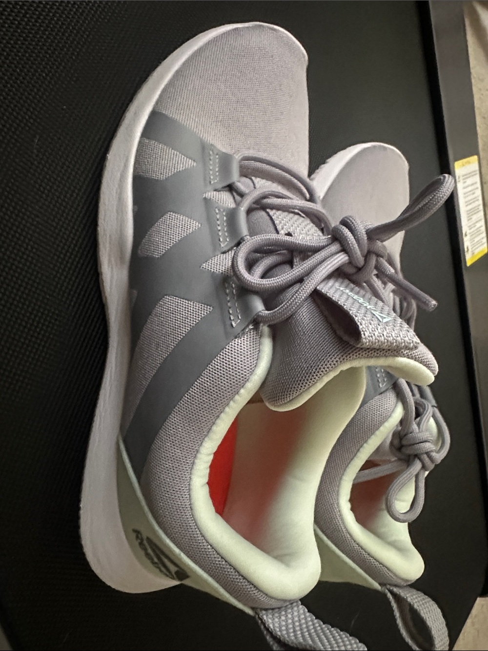 Reebok Light Gray Women’s Lace-Up Sneakers